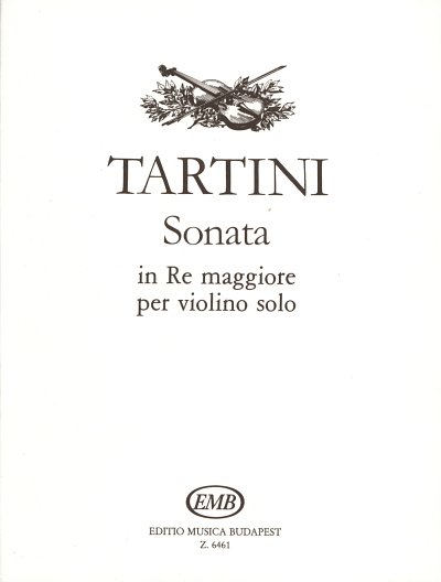 AQ: G. Tartini: Sonate in Re maggiore, Viol (B-Ware)