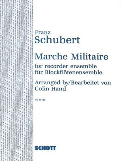 F. Schubert: Marche Militaire  (Pa+St)