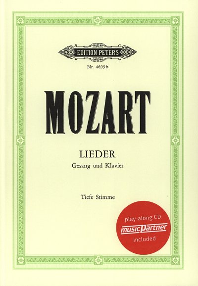 W.A. Mozart: Lieder, GesTiKlav