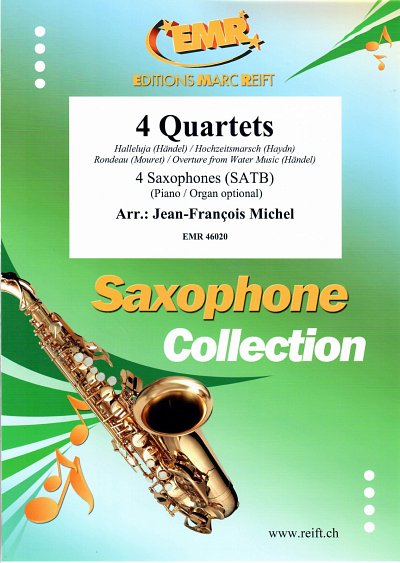 J. Michel: 4 Quartets, 4Sax