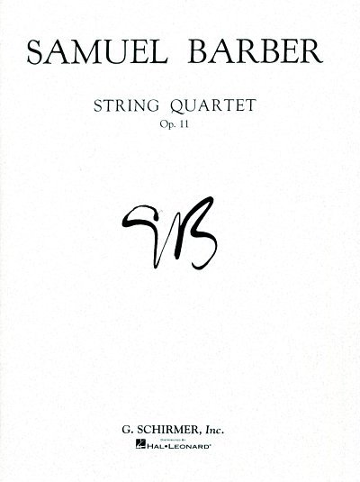 S. Barber: Streichquartett op. 11, 2VlVaVc (Stsatz)