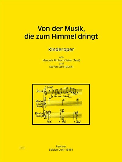 S. Stefan: Von der Musik, die zum Himmel dringt (Part.)