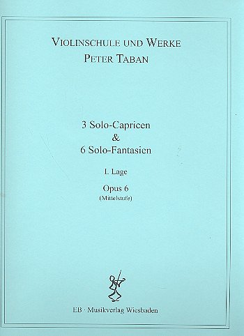 P. Taban: Solo-Capricen & Solo-Fantasien, Violine