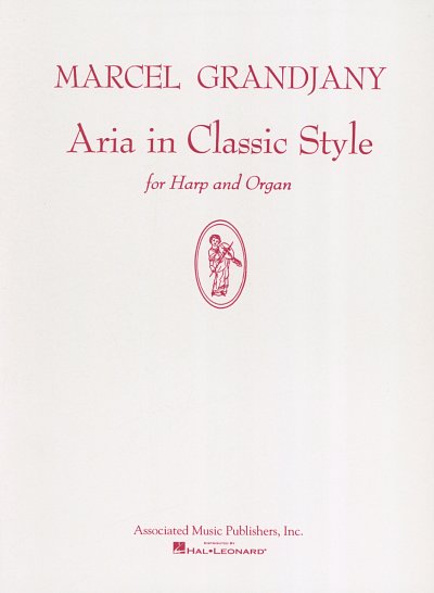 M. Grandjany: Aria in Classic Style, HrfOrg (Part.)