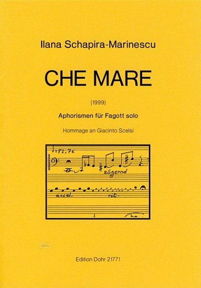 S. Ilana: Che Mare, Fag (Part.)