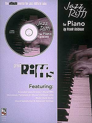 F. Frank: Jazz Riffs for Piano, Klav (+CD)
