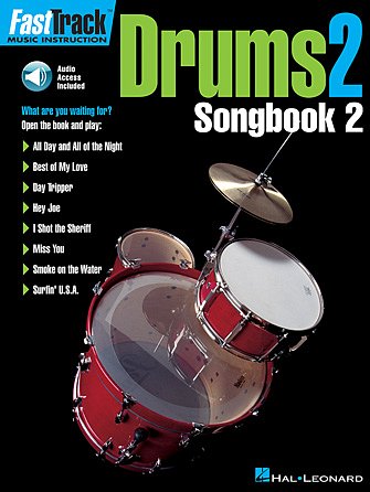 FastTrack Drums 2 - Songbook 2, Drst;Ges (+OnlAudio)