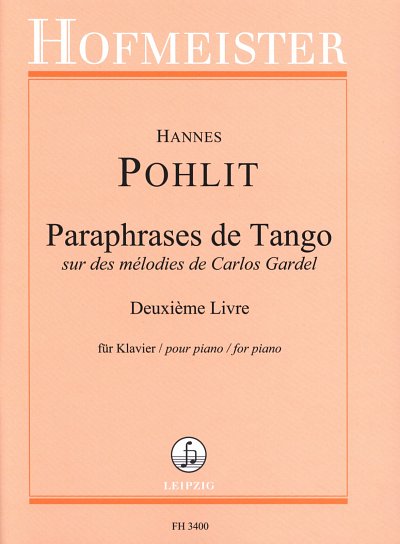 H. Pohlit: Paraphrases de Tango 2, Klav