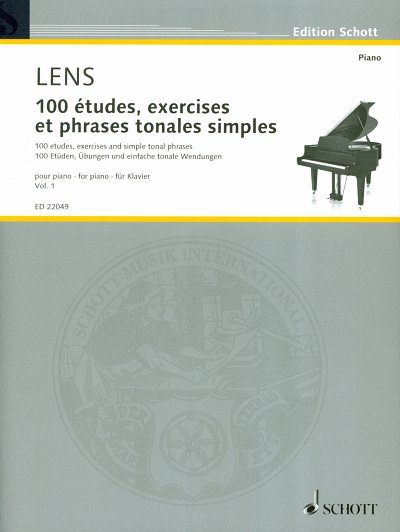 L. Nicholas: 100 etudes, exercises et phrases tonales , Klav