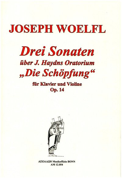 J.Wölfl: Drei Sonaten op. 14, VlKlav (KlavpaSt)
