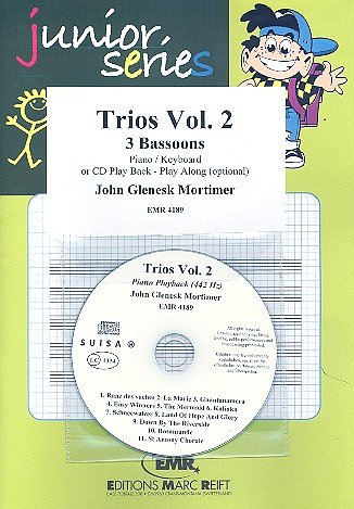 J.G. Mortimer: Trios Vol. 2, 3Fag (+CD)