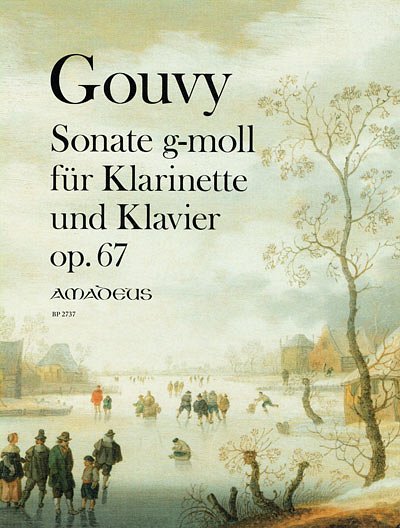 T. Gouvy: Sonate g-Moll op.67, KlarKlav (Pa+St)