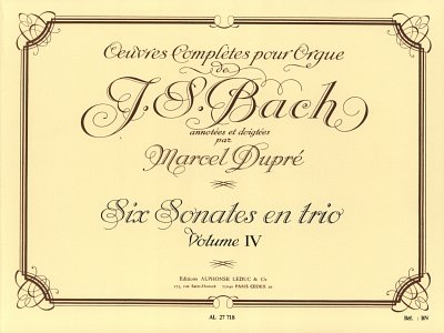 J.S. Bach: _uvres complètes pour Orgue 4, Org