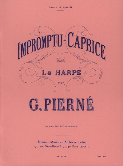 Impromptu-Caprice for Harp (Part.)