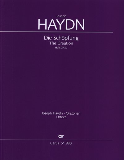 J. Haydn: Die Schoepfung Hob. XXI:2, 3GesGchOrch (Part.)