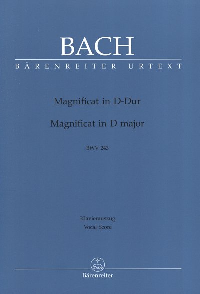 J.S. Bach: Magnificat D-Dur BWV 243, 5GsGch5OrchB (KA)