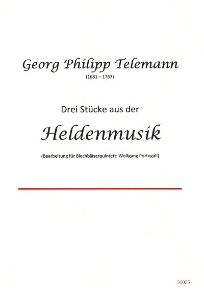 AQ: G.P. Telemann: Drei Stücke aus der Heldenmus, 5 (B-Ware)