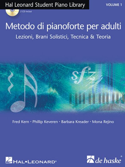 B. Kreader: Metodo di pianoforte per adulti 1, Klav (+2CD)