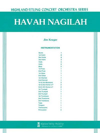 Havah Nagilah, Sinfo (Pa+St)