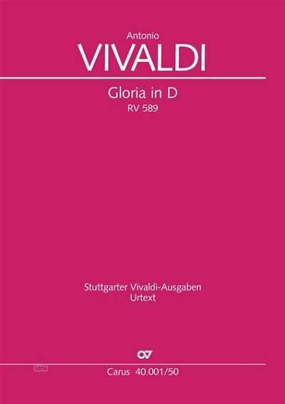 DL: A. Vivaldi: Gloria in D D-Dur RV 589 (1713/1717) (Part.)