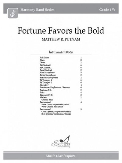 M.R. Putnam: Fortune Favors the Bold, Blaso (Part.)