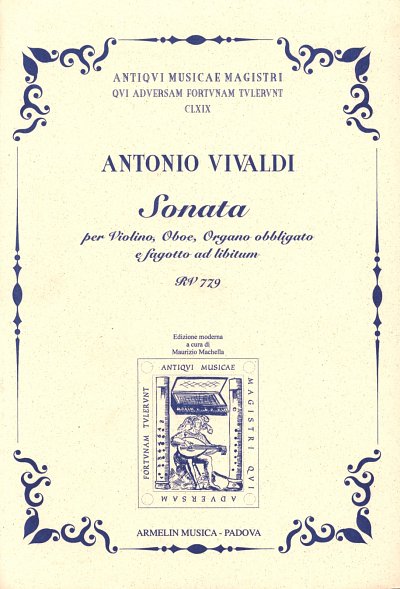A. Vivaldi: Sonata Per Organo Obbl