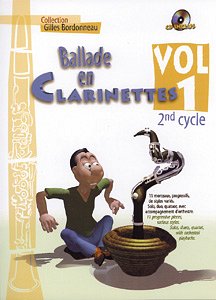 Ballade en Clarinettes Cycle 2, Vol. 1, Klar (+CD)
