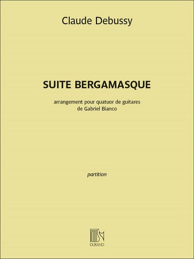 C. Debussy: Suite Bergamasque (Part.)