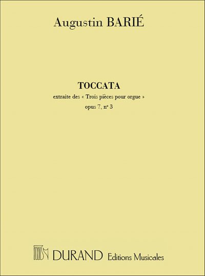 Toccata Op7 N 3 Orgue , Org