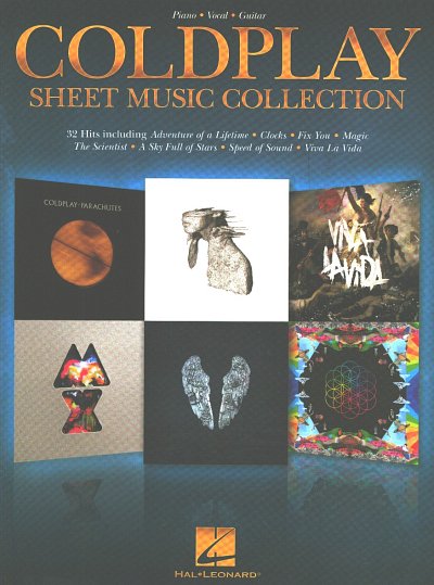 Coldplay: Sheet Music Collection, GesKlaGitKey (SBPVG)