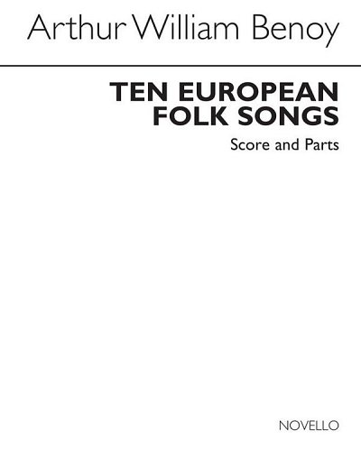 Ten European Folk Songs (Score/Parts) (Bu)
