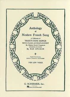 Anthology of Modern French Song (39 Songs), GesTiKlav (Bu) (0)