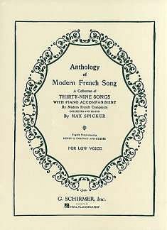 Anthology of Modern French Song (39 Songs), GesTiKlav (Bu)