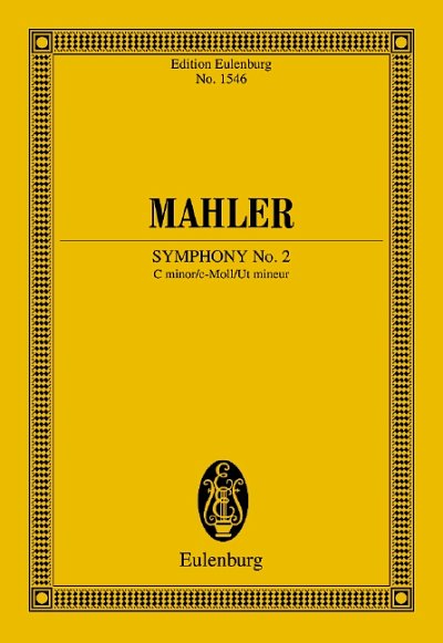DL: G. Mahler: Sinfonie Nr. 2 c-Moll, Orch (Stp)