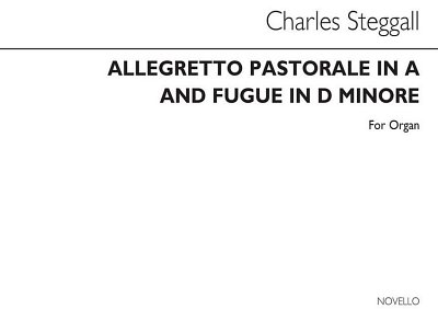 Allegretto Pastorale In A And Fugue In D Minor, Org