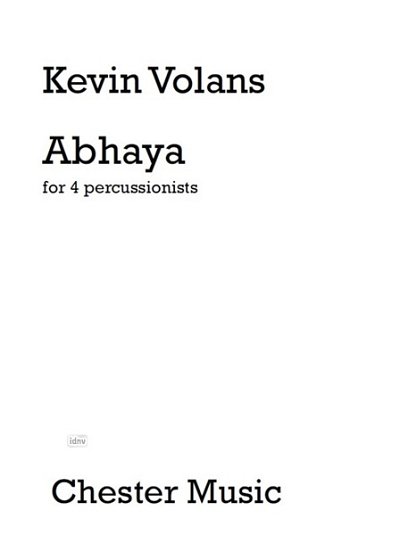 K. Volans: Abhaya (Pa+St)