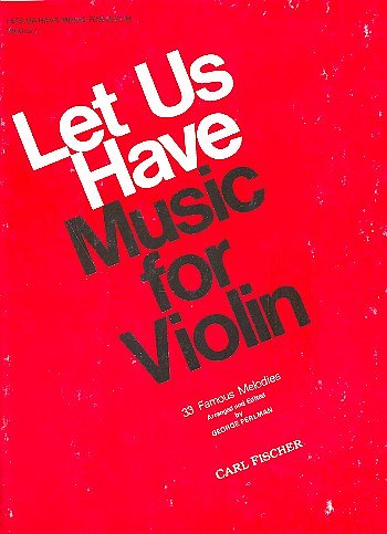  Various: Let Us Have Music for Violin, VlKlav (KASt)