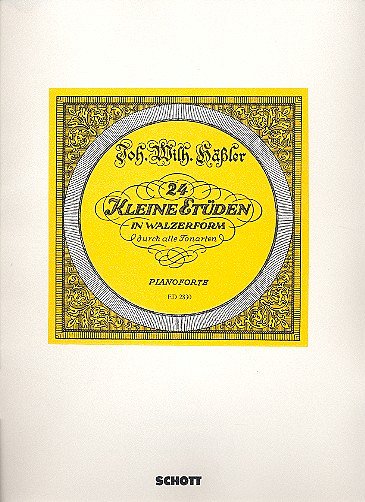 Haessler, Johann Wilhelm: 24 kleine Etüden in Walzerform