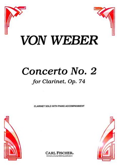 C.M. von Weber: Klarinettenkonzert Nr.2 op. , KlarKlv (KASt)