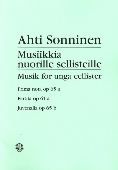 A. Sonninen: Music for Young Cellists, VcKlav (KlavpaSt)