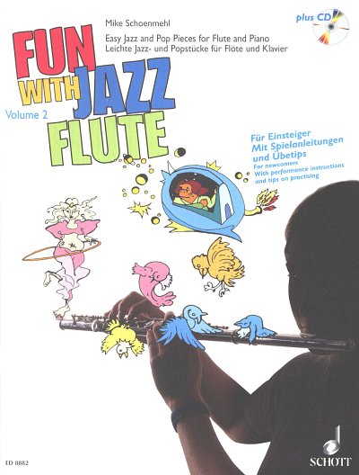 M. Schoenmehl: Fun with Jazz flute 2, FlKlav (+CD)