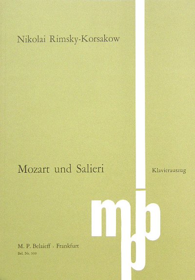 N. Rimski-Korsakow: Mozart und Salieri (1897)