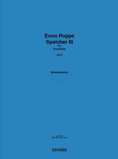 E. Poppe: Speicher III, Kamo