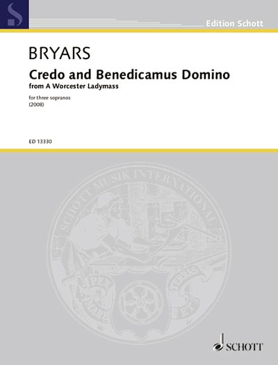 DL: G. Bryars: Credo and Benedicamus Domino