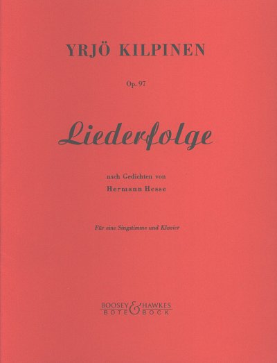 Y. Kilpinen et al.: Liederfolge op. 97