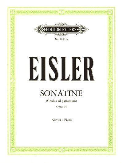 H. Eisler: Sonatine op. 44, Klav