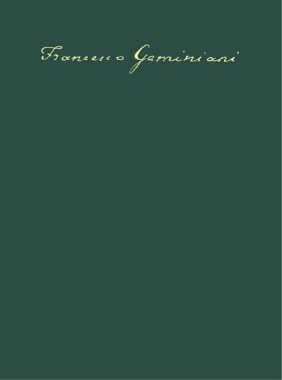 F. Geminiani: 12 Sonatas op. 4