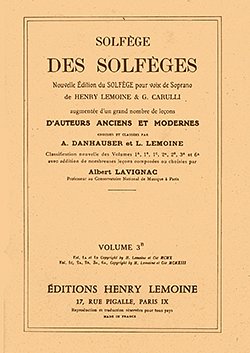 A. Lavignac: Solfège des Solfèges Vol.3B sans accompagnement