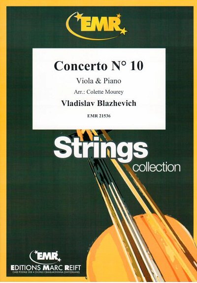 V. Blazhevich: Concerto N° 10, VaKlv