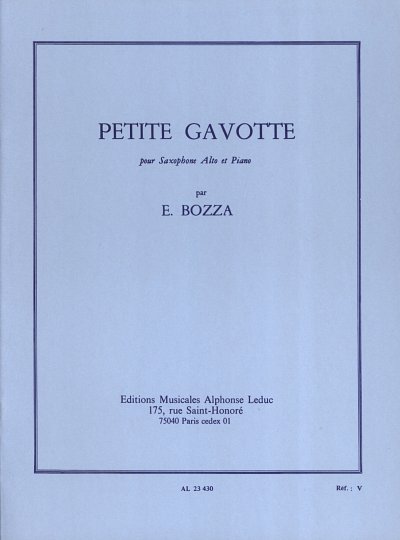 E. Bozza: Petite Gavotte